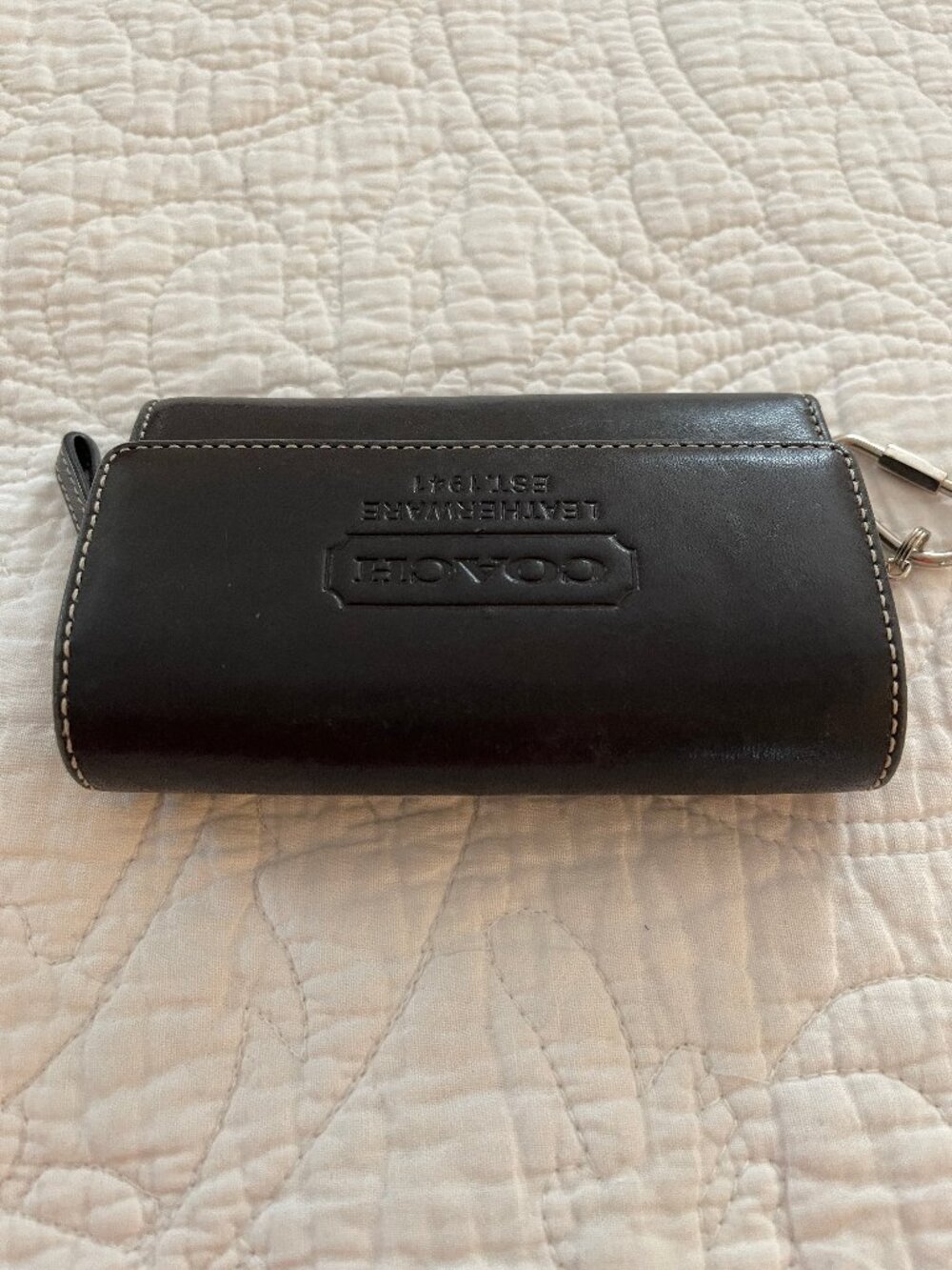 Black Coach Wallet/Change Purse - Picture 2 of 7